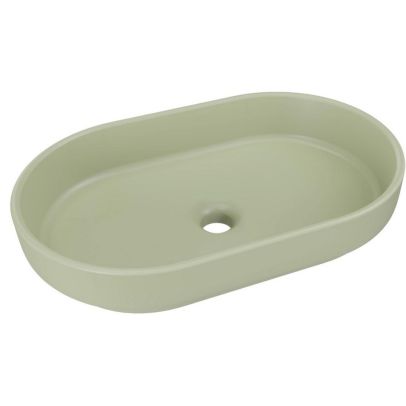 Umývadlo na dosku RIVER 2 UN 55 E-6594, olivová zelená mat