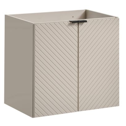 Skrinka do kúpeľne VIVA CASHMERE 82-60 B, kašmír mat/dub 2