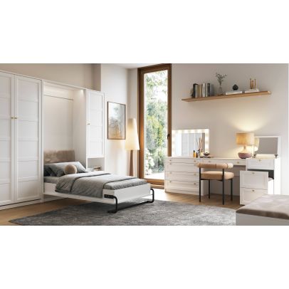 Zrkadlo REL LS, biela 2