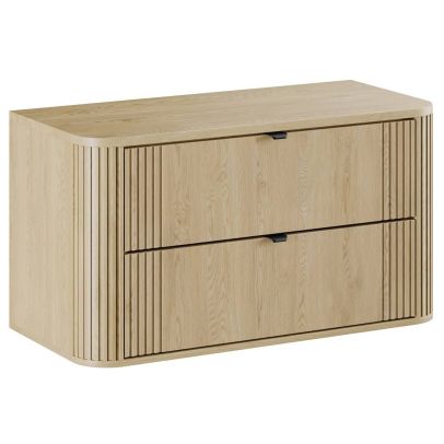 Skrinka do kúpeľne OVALIA CREMONA 82-100-46-2S A, Dub cremona