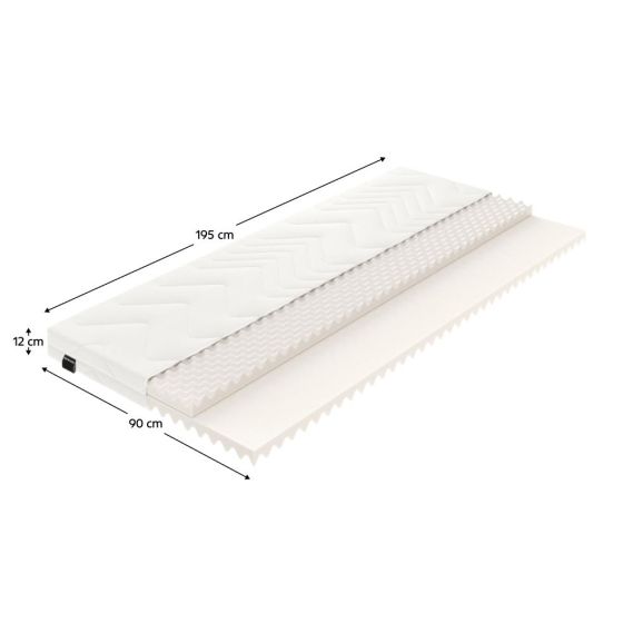 Matrac, penový, 90x195, VALERI