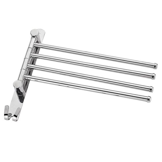 Držiak na uteráky, strieborná, HOLDER