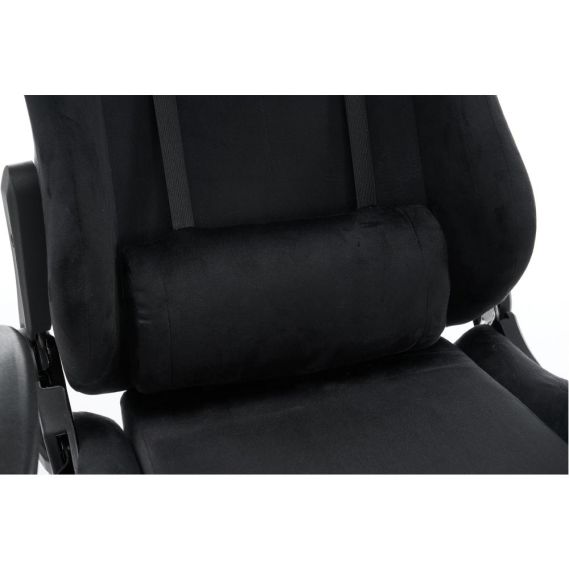 Kancelárske/herné kreslo, čierna Velvet látka, SALOP