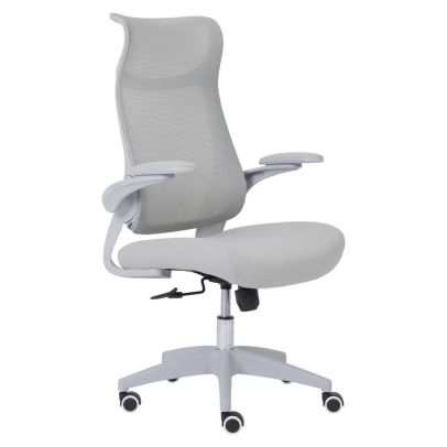 Kancelárske kreslo, sivá, SETON