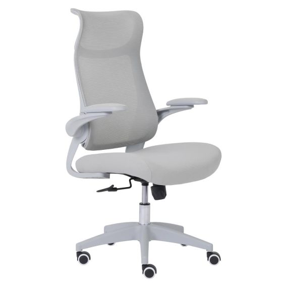 Kancelárske kreslo, sivá, SETON