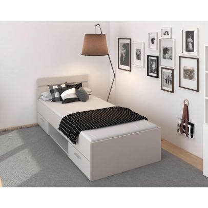 Posteľ, 90x200, kašmír, MICHIGAN NEW 2