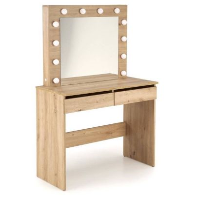 Toaletný stolík HOLLYWOOD, biela 2