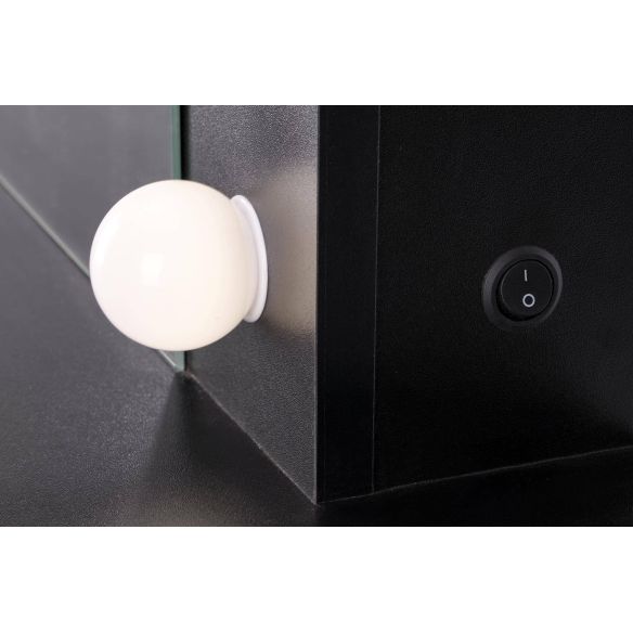 Toaletný stolík HOLLYWOOD, čierne