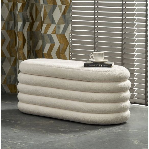 Lavica do predsiene BLISS, krémové