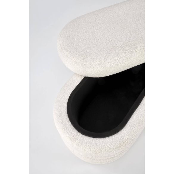 Lavica do predsiene BLISS, krémové