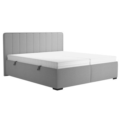 Manželská posteľ 180x200 Blanar AUGUST, nohy čierna N89/malmo new 08 2