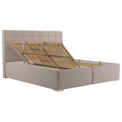 Manželská posteľ 180x200 Blanar BORA, nohy chróm N31/trinity 2