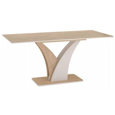 Jedálenský stôl rozkladací VENTO, dub cremona torro/kašmír