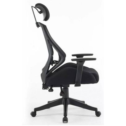 Kancelárska stolička Q-406M, čierna 2