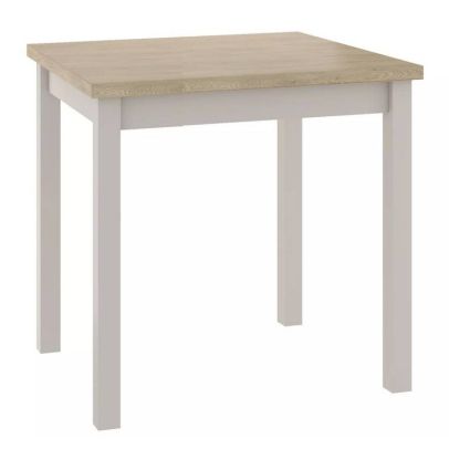 Jedálenský stôl ADAM 80, kašmír/dub cremona torro