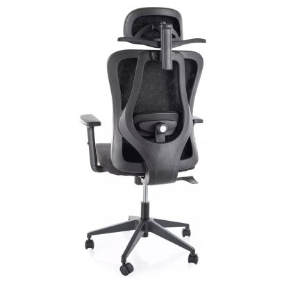 Kancelárska stolička Q-080M, čierna 2