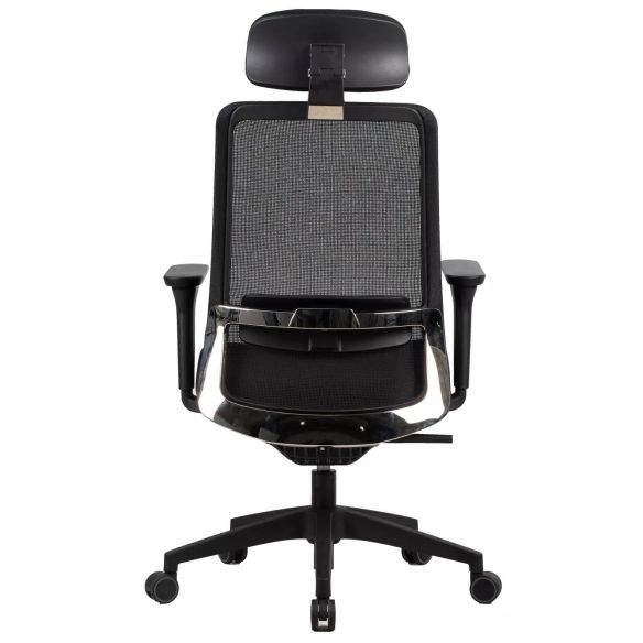 Kancelárska stolička Q-718H, čierna