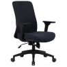 Kancelárska stolička Q-744, čierna