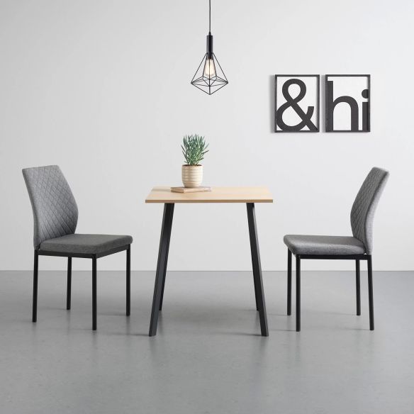 Jedálenský stôl 80x80 BERGEN dub