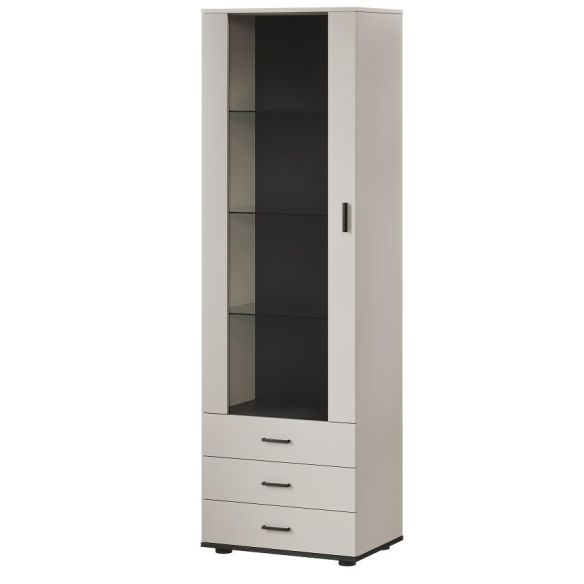 Obývačka SOHO 4, kašmír/čierna