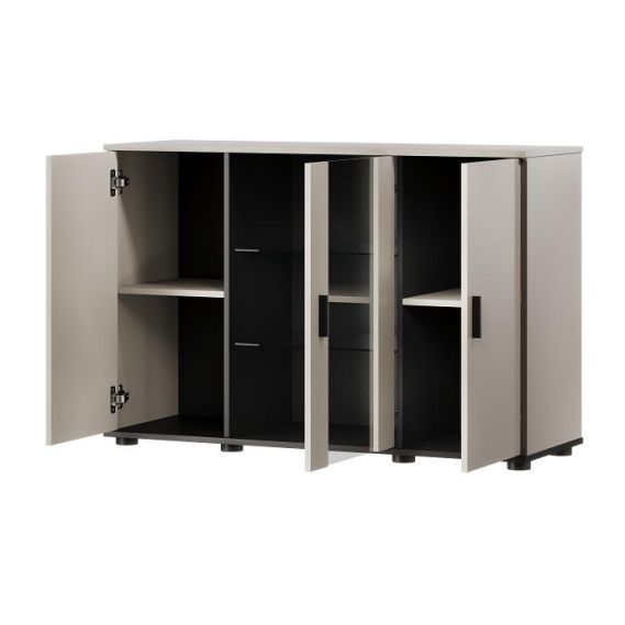 Obývačka SOHO 9, kašmír/čierna