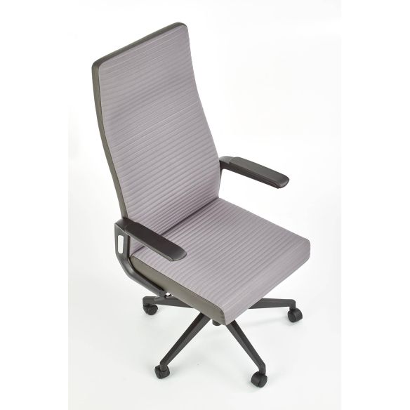 Kancelárska stolička AREZZO, čierna/sivá/tmavosivá