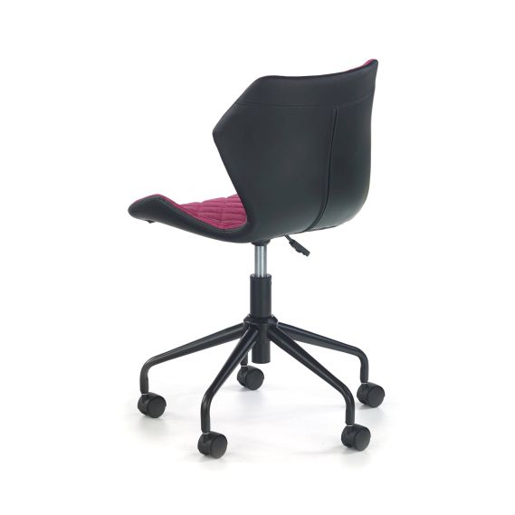 Detská stolička MATRIX, čierna/čierna+tyrkysová