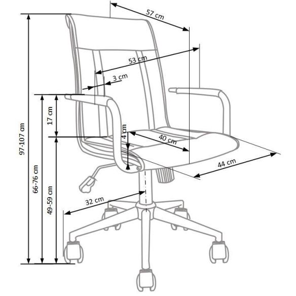 Detská stolička PORTO 2, chróm/biela
