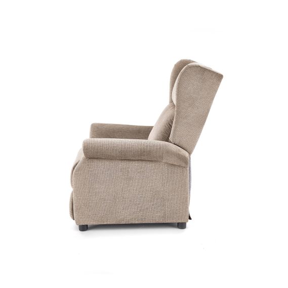 Kreslo ušiak AGUSTIN M, béžová