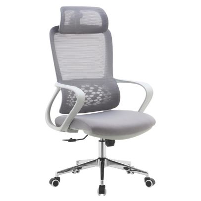 Kancelárske kreslo, sivá, FOSTER TYP 1