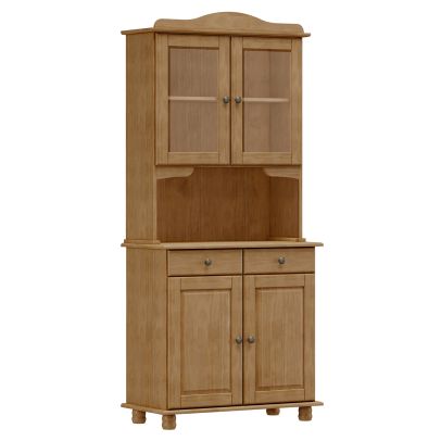 Príborník s nadstavcom 2 dvere RUBI dub