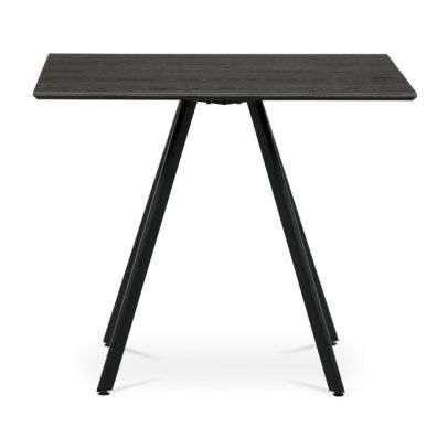 Jedálenský stôl 90x90cm, lamino, sivý dub, HT-R5190 GREY 2