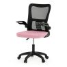 Kancelárska stolička, hojdací mechanizmus, ružová sieťovina, KA-K2006 PINK
