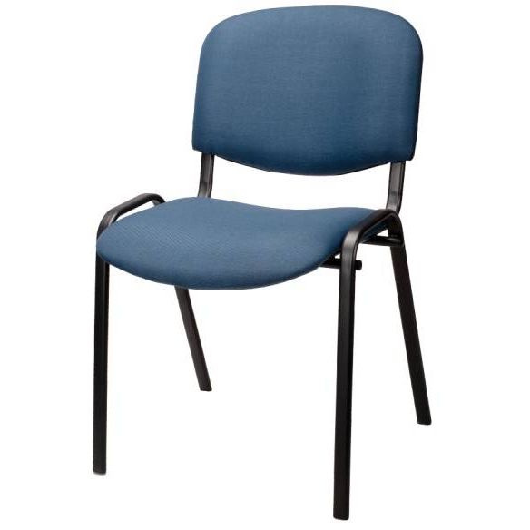 Konferenčná stolička ISO STANDARD BL, 0120 čierna/modrá
