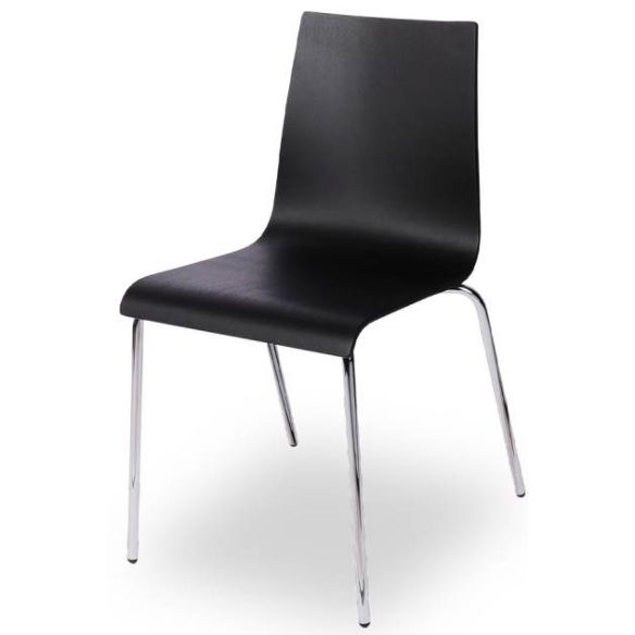 Konferenčná stolička TEXAS, 03.64 strieborná/čierna