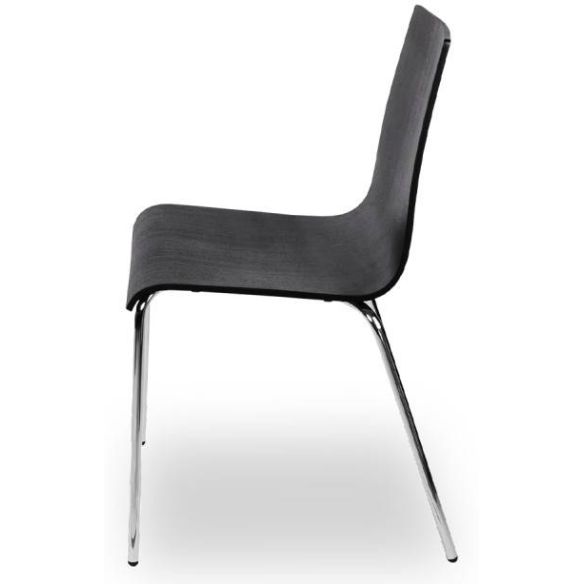 Konferenčná stolička TEXAS, 03.64 strieborná/čierna