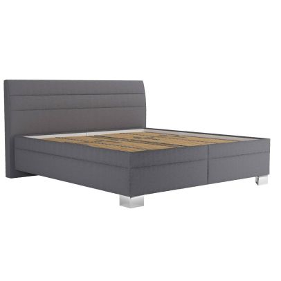 Manželská posteľ 180x200 Blanar VERNON, nohy chróm N11/perfekt harmony 90 2