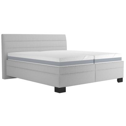 Manželská posteľ 180x200 Blanar VERNON, nohy čierna N90/perfekt harmony 82