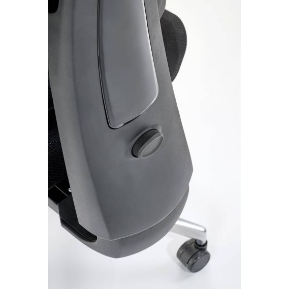 Ergonomická stolička MARCUS, chróm/čierna