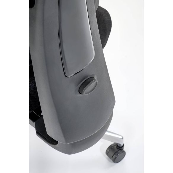 Ergonomická stolička MARCUS, chróm/čierna