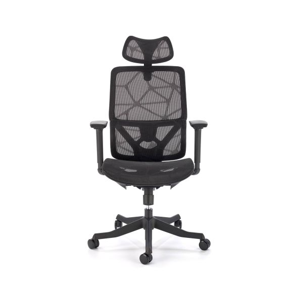 Ergonomická stolička OSVALDO, čierna