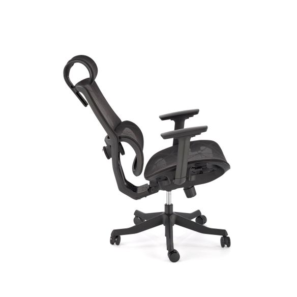 Ergonomická stolička OSVALDO, čierna