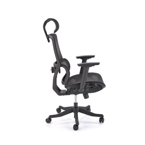 Ergonomická stolička OSVALDO, čierna