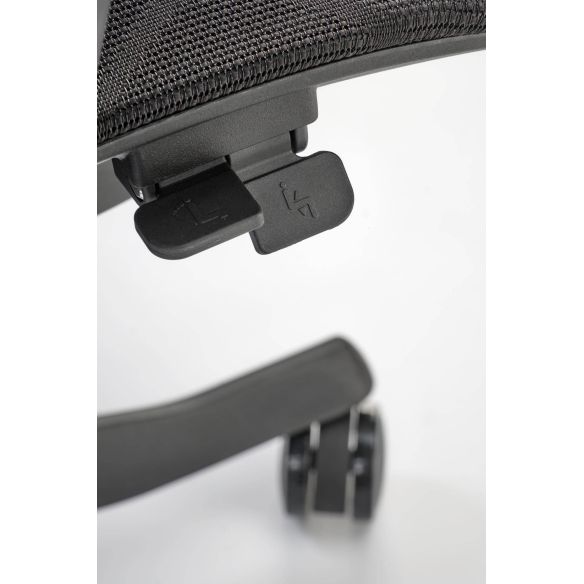 Ergonomická stolička OSVALDO, čierna