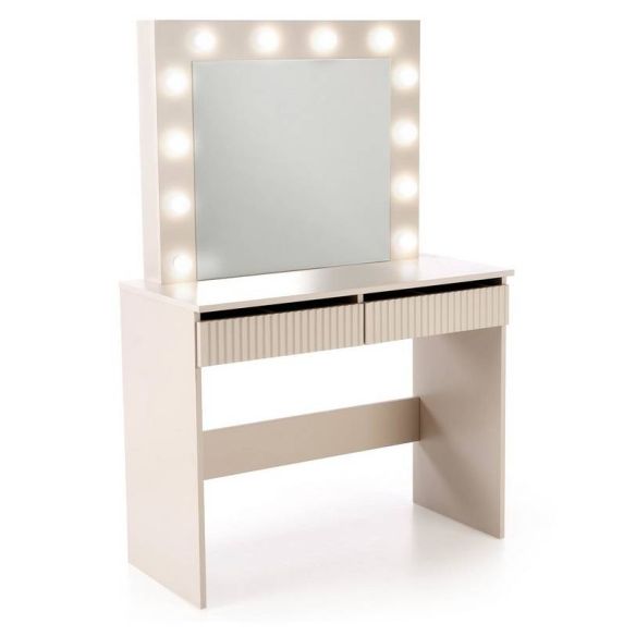 Toaletný stolík HOLLYWOOD 2, kašmír