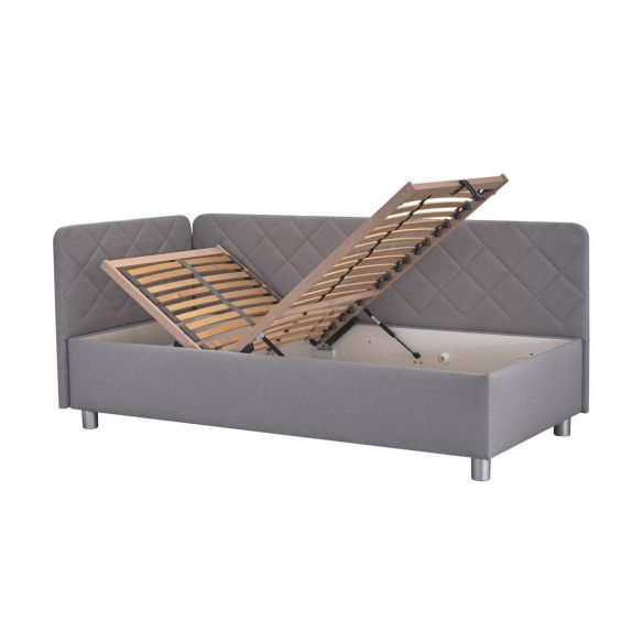 Posteľ 90x200 Blanar FIONA dlhé čelo s krátkym čelom