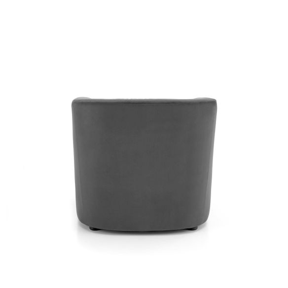 Kreslo do obývačky ENRICO, sivé