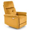 Relaxačné kreslo SEMIR, žltá bluvel 68