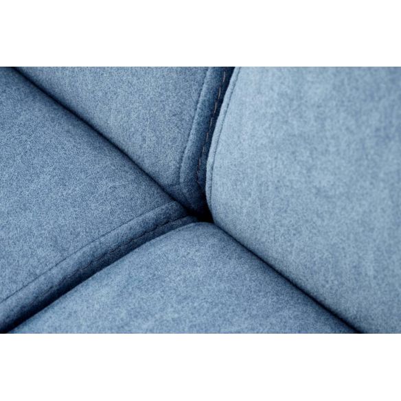 Malá pohovka MILANO 2S, tmavý orech/modrá castel 74