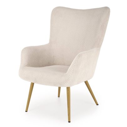 Kreslo ušiak AMARO, krémová hyper 23